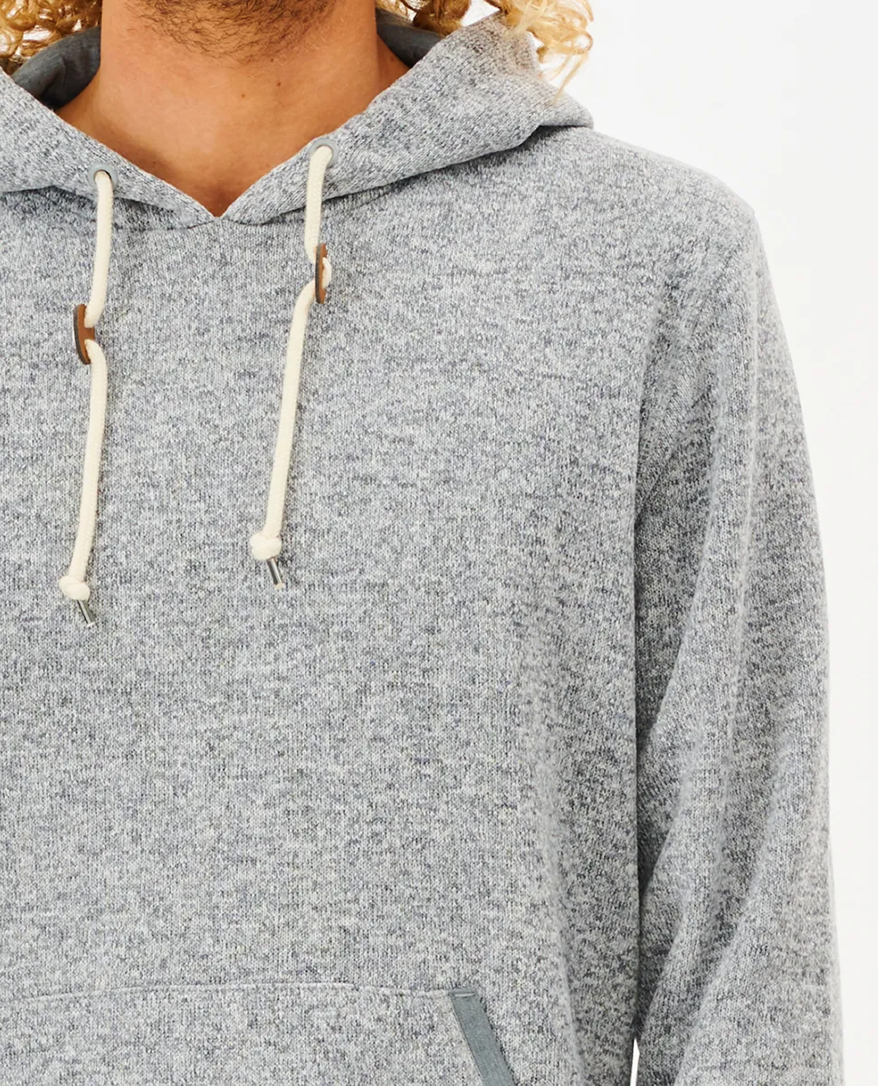 Suéter de hombre RIP CURL con capucha Crescent Grey Marle Ref. CSWAE9 gris claro