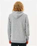 Suéter de hombre RIP CURL con capucha Crescent Grey Marle Ref. CSWAE9 gris claro