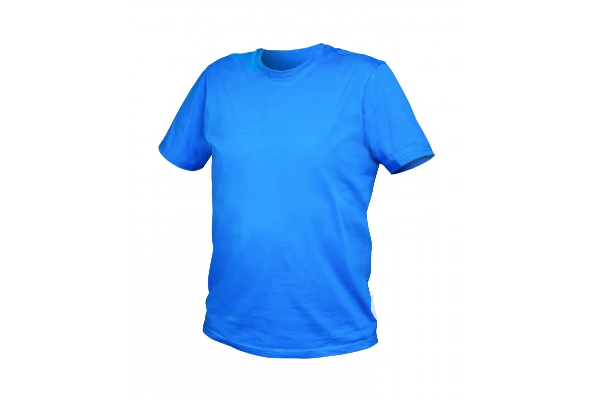 TSHIRT DE ALGODóN, AZUL, 2XL