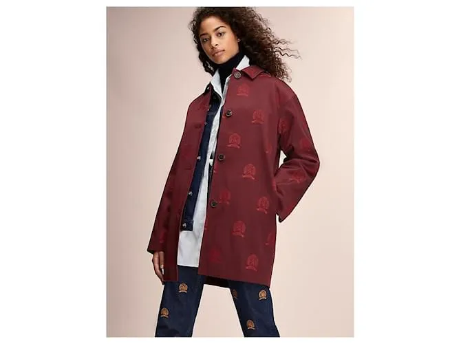 Tommy Hilfiger Abrigos, Ropa de calle Burdeos 