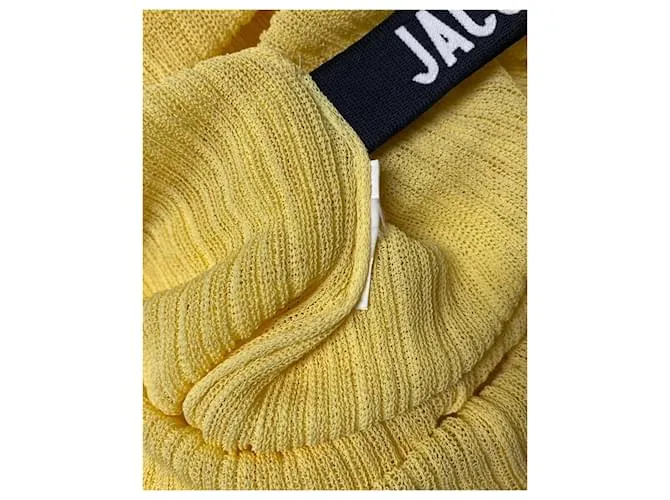 TOP DE MALLA JACQUEMUS LOIZA EN VISCOSA AMARILLA Amarillo 