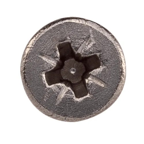 Tornillo Madera Aglomerado Cabeza Fresada Acero (30 Uds) 3.5x25 Mm Gris