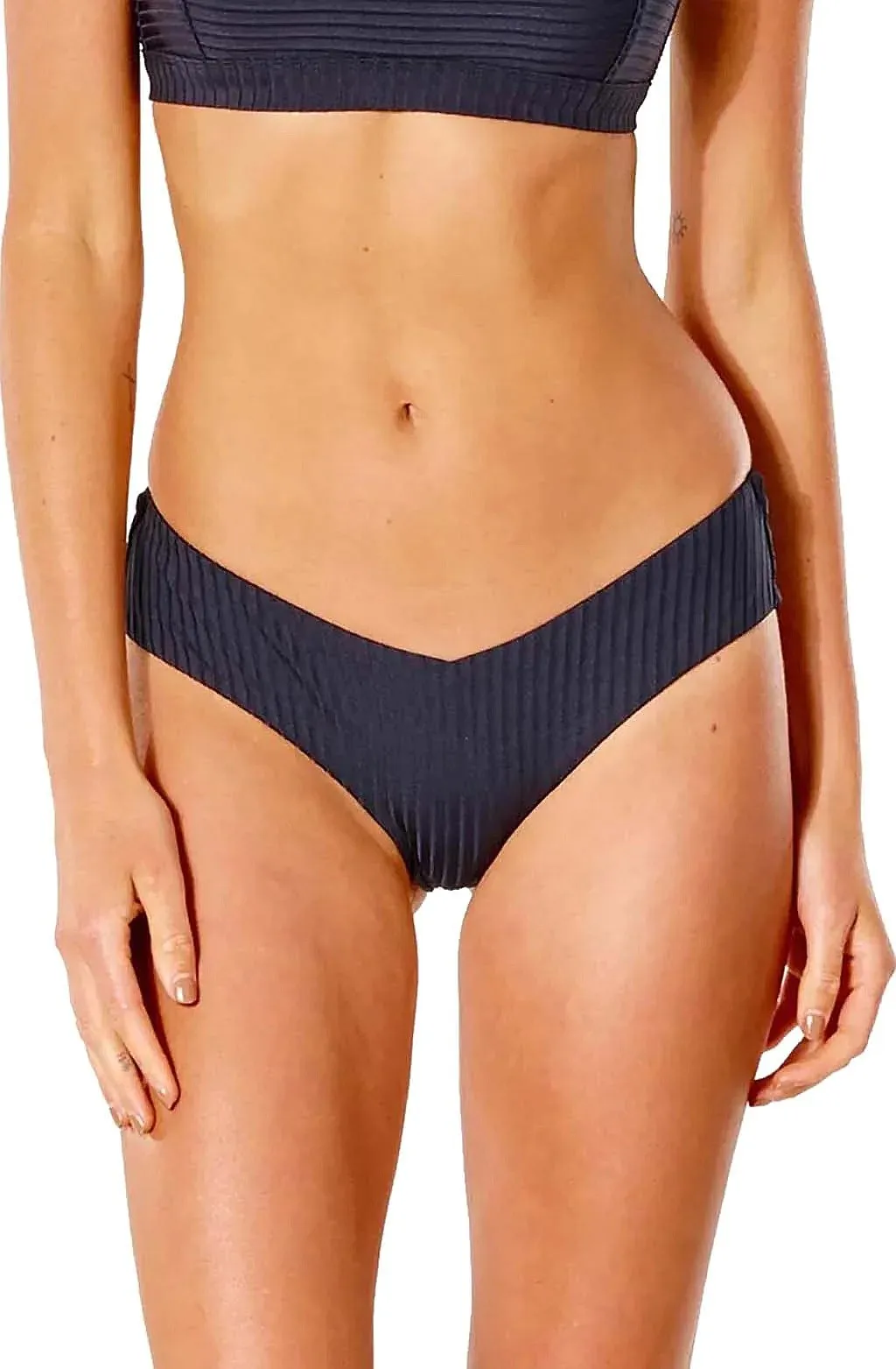 TRAJE DE BAñO RIP CURL PREMIUM SKIMPY HIPSTER  BLACK  WOMEN´S