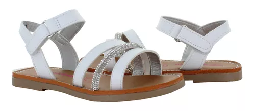 Tropicana Sandalia Moda Casual Ajustable Brillo Niña 84665