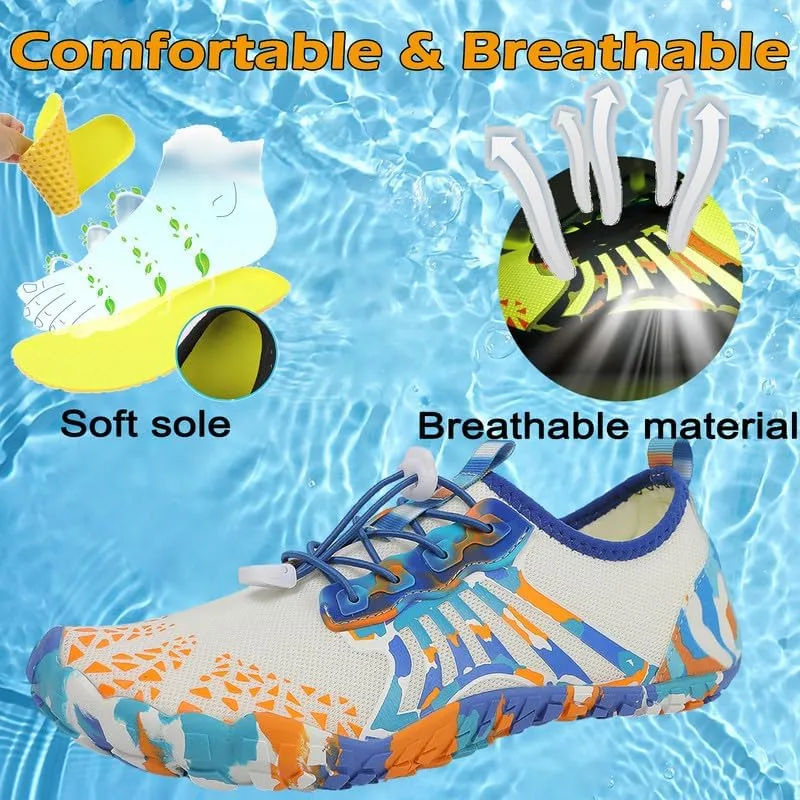 Unisex Zapatos Descalzos Hombre Mujer Zapatos de Agua Hombres Mujeres Barefoot Zapatillas Outdoor Secado Rápido Surf Calzado par