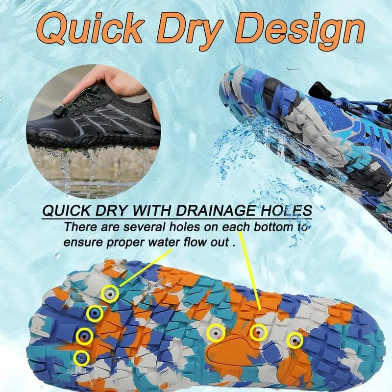 Unisex Zapatos Descalzos Hombre Mujer Zapatos de Agua Hombres Mujeres Barefoot Zapatillas Outdoor Secado Rápido Surf Calzado par