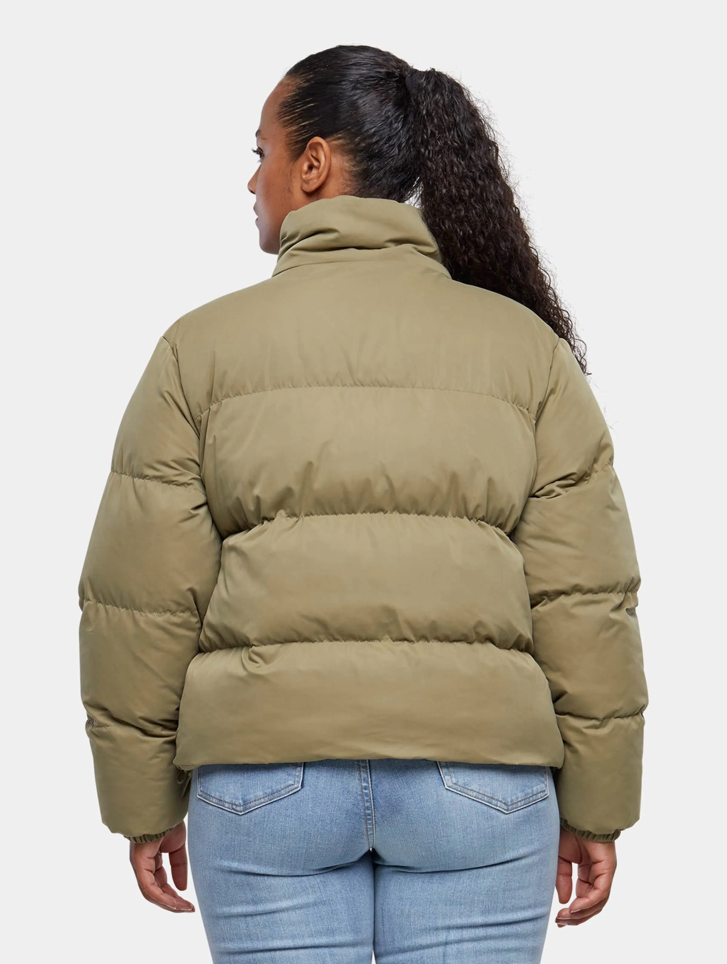 Urban Classics Ladies Short Peached Puffer Jacket