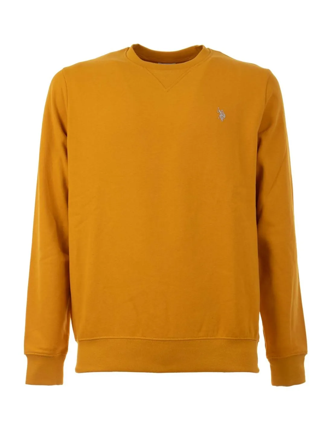 US POLO ASSN  SUDADERA AMARILLA BROO 53501 MHPD HOMBRE