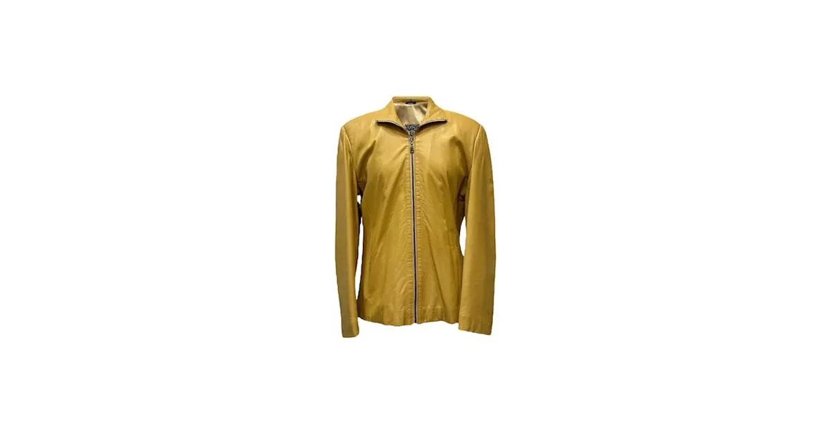 VERSACE Chaquetas M Amarillo 