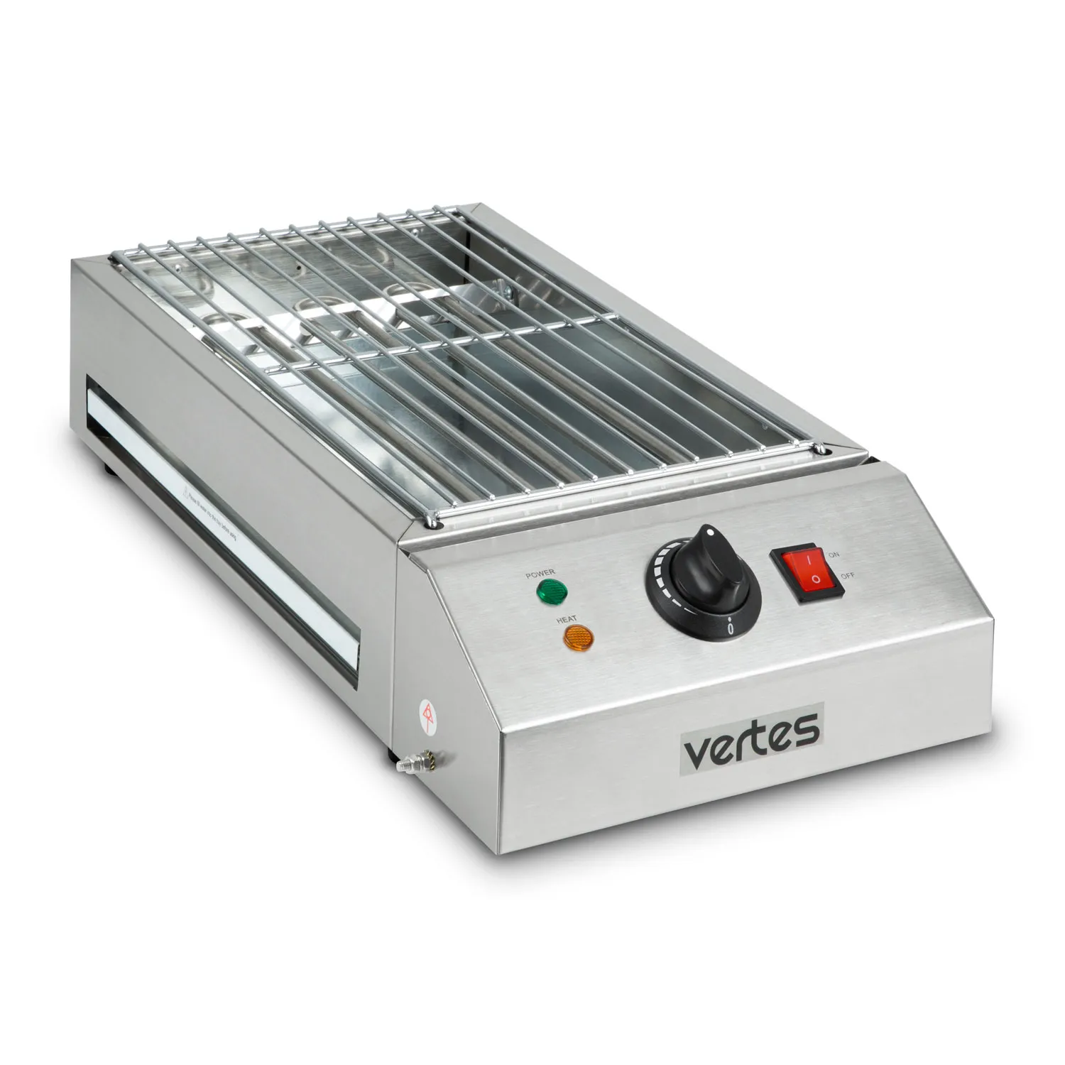 vertes Parrilla eléctrica de barbacoa con 2500 vatios