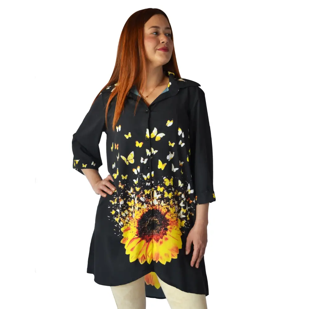 Vestido camisero de mujer Ref. 1701.