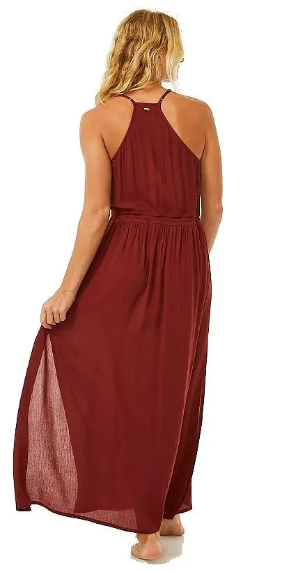 VESTIDO RIP CURL CLASSIC SURF MAXI  PLUM  WOMEN´S