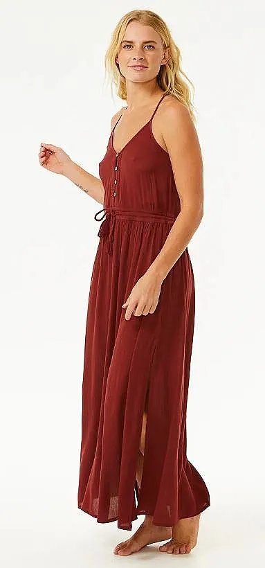 VESTIDO RIP CURL CLASSIC SURF MAXI  PLUM  WOMEN´S