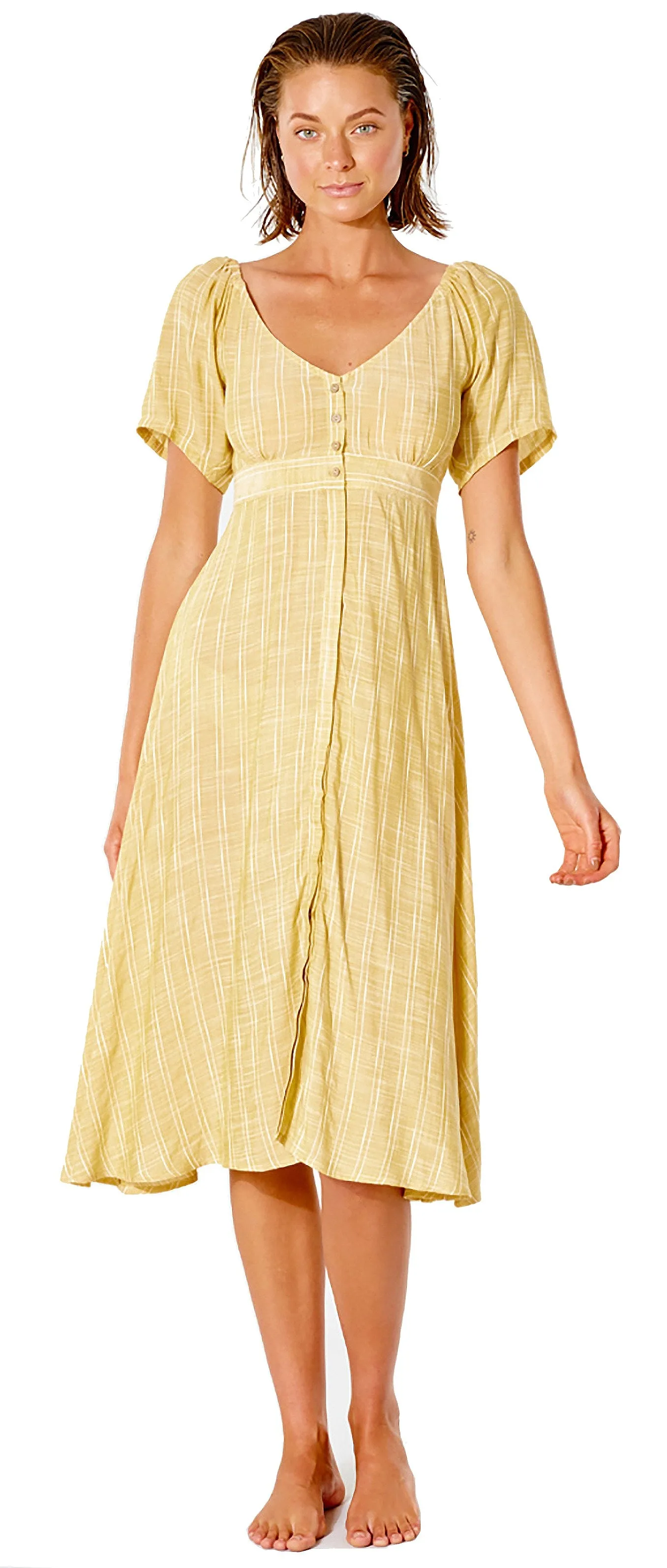 VESTIDO RIP CURL SUMMER BREEZE MID  GOLD  WOMEN´S
