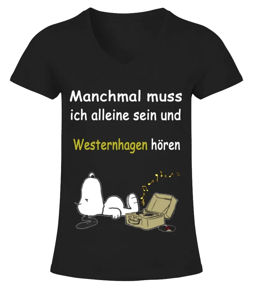 Westen Champlin Merch Shop Camiseta cuello pico Mujer