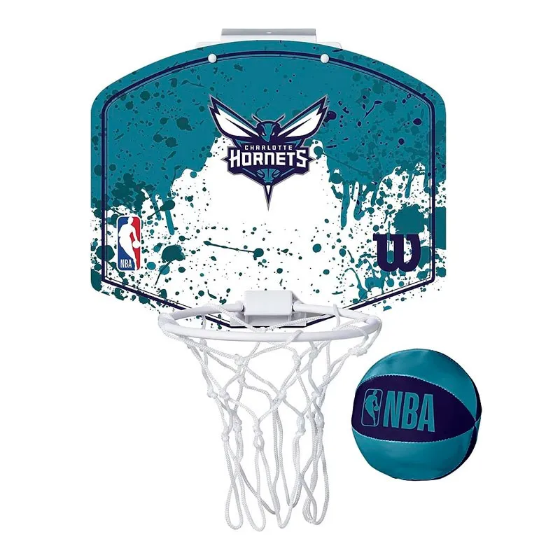 WILSON NBA TEAM MINI HOOP CHARLOTTE HORNETS