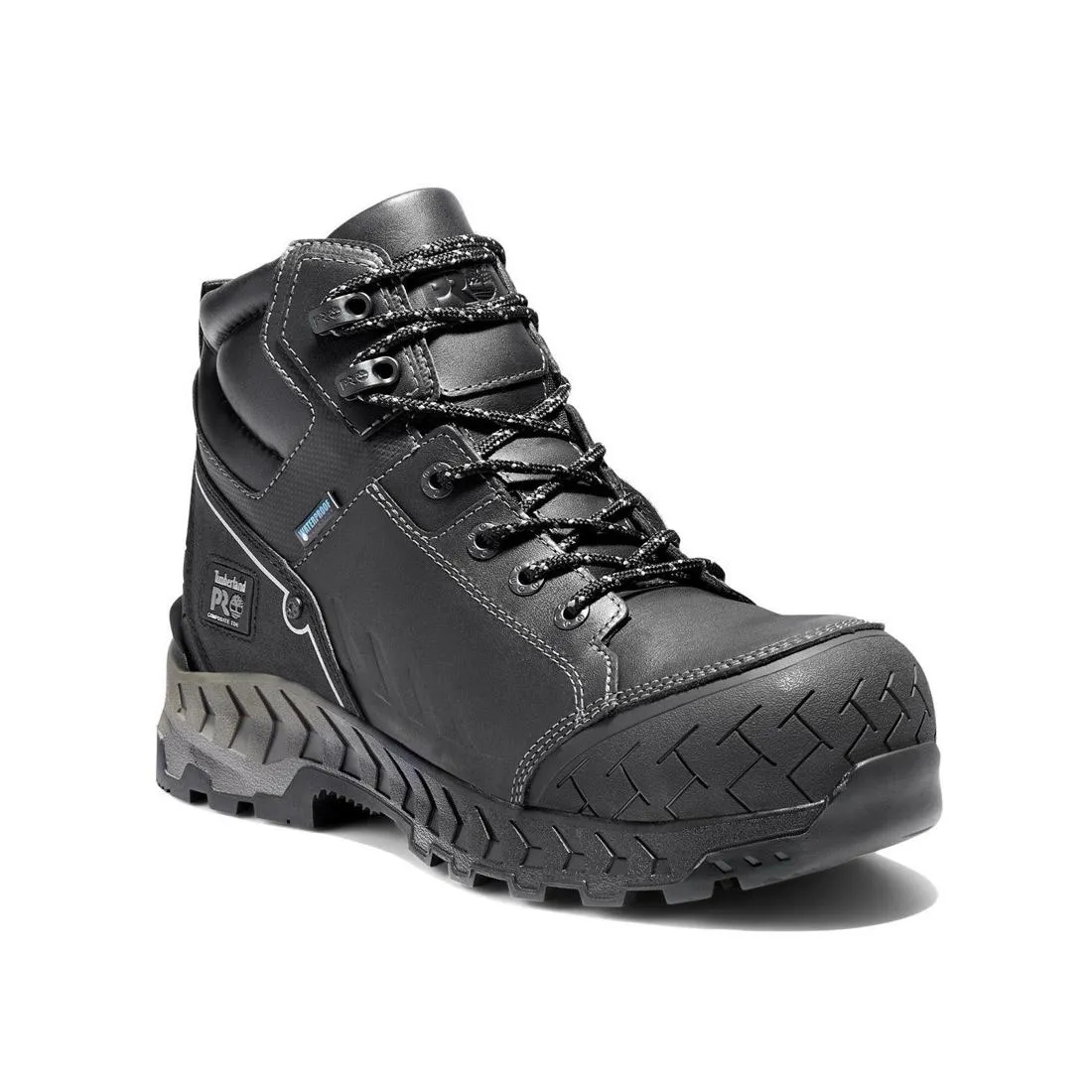 WORK SUMMIT 6 INCH COMPOSITETOE WATERPROOF WORK BOOT BLACK