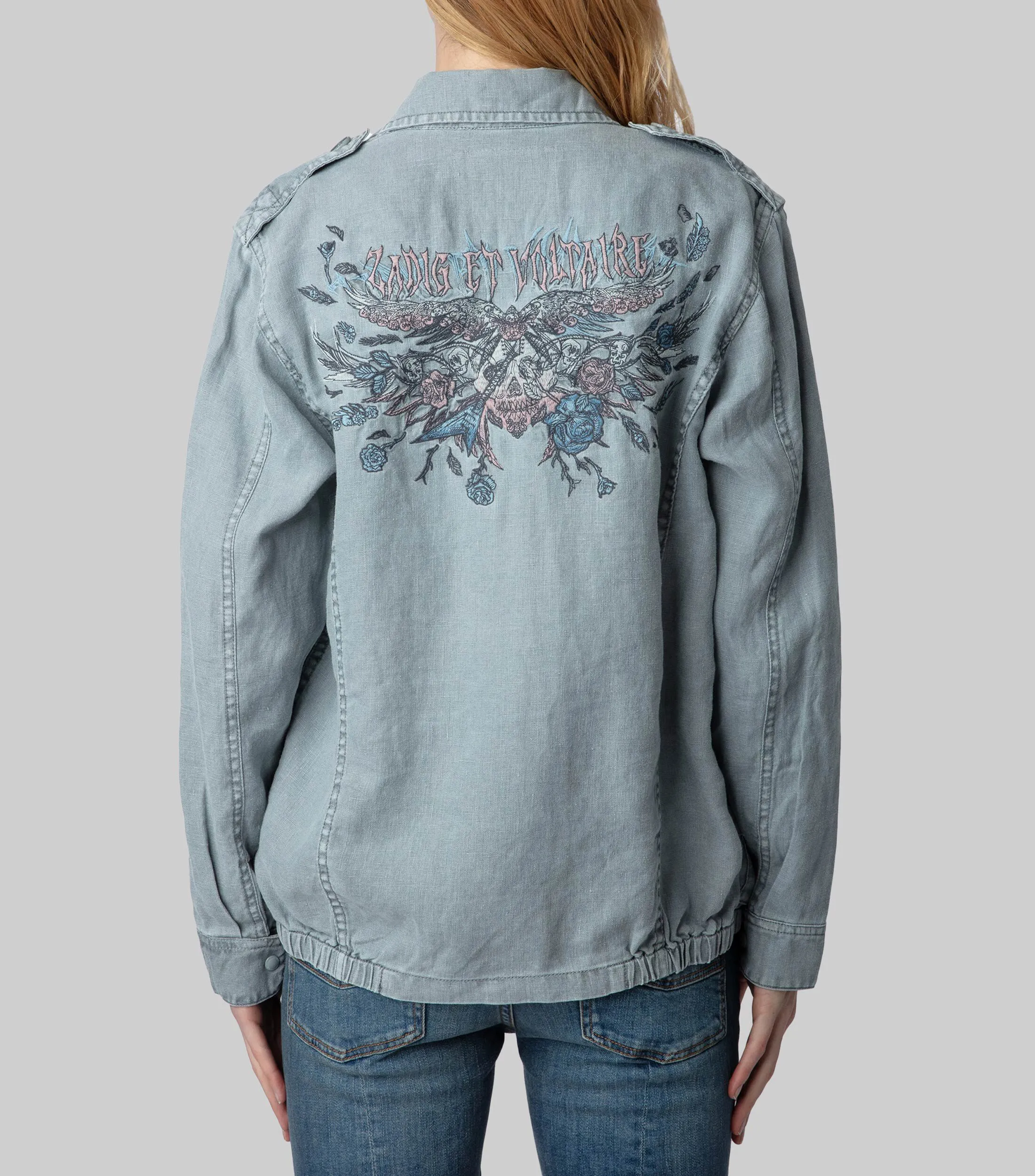 Zadig & Voltaire Chamarra Kid Mujer
