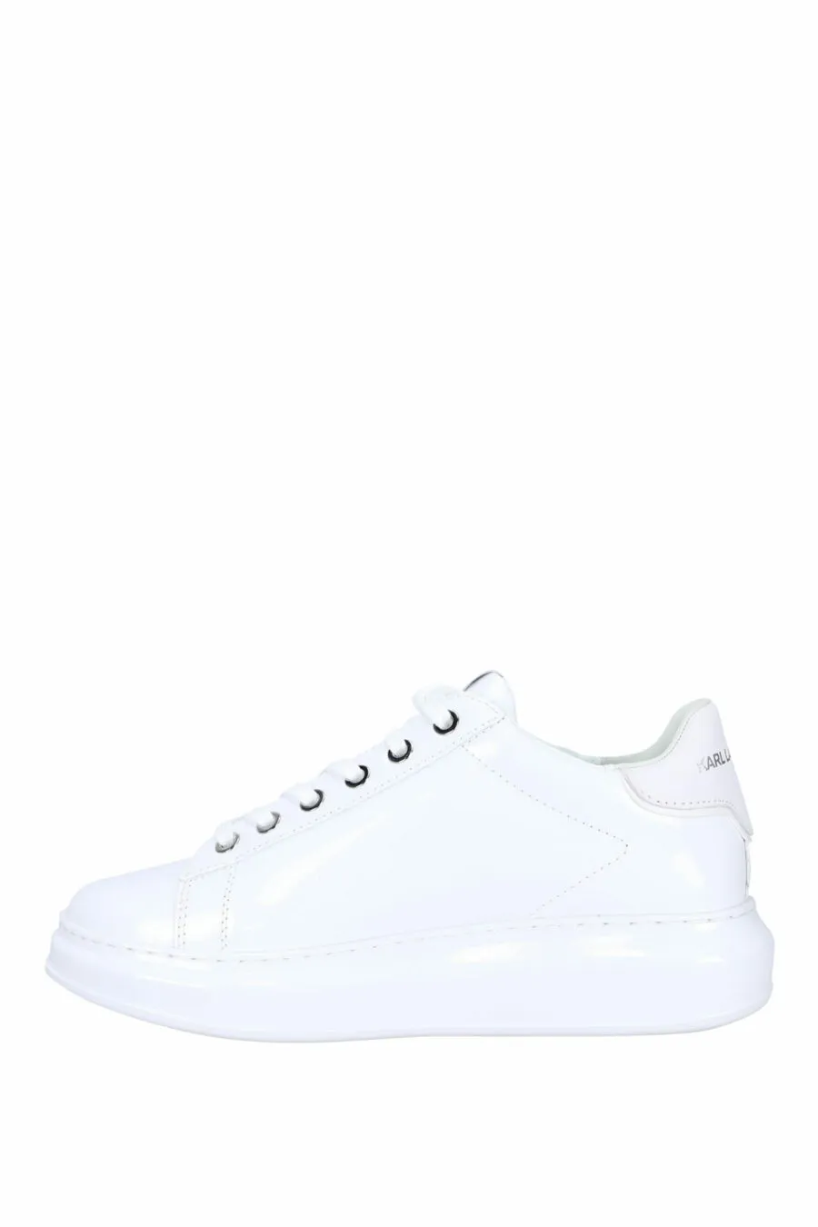 Zapatillas blancas brillantes 
