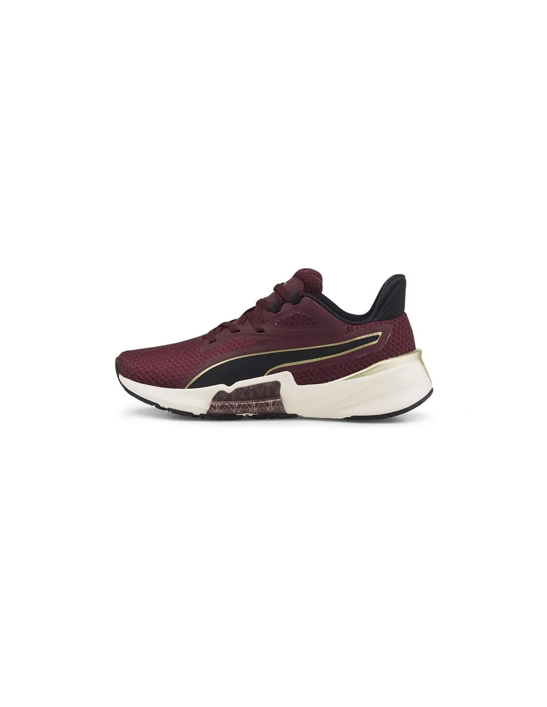 Zapatillas de traning Puma PWRFrameTR Deco Glam vino tinto Mujer