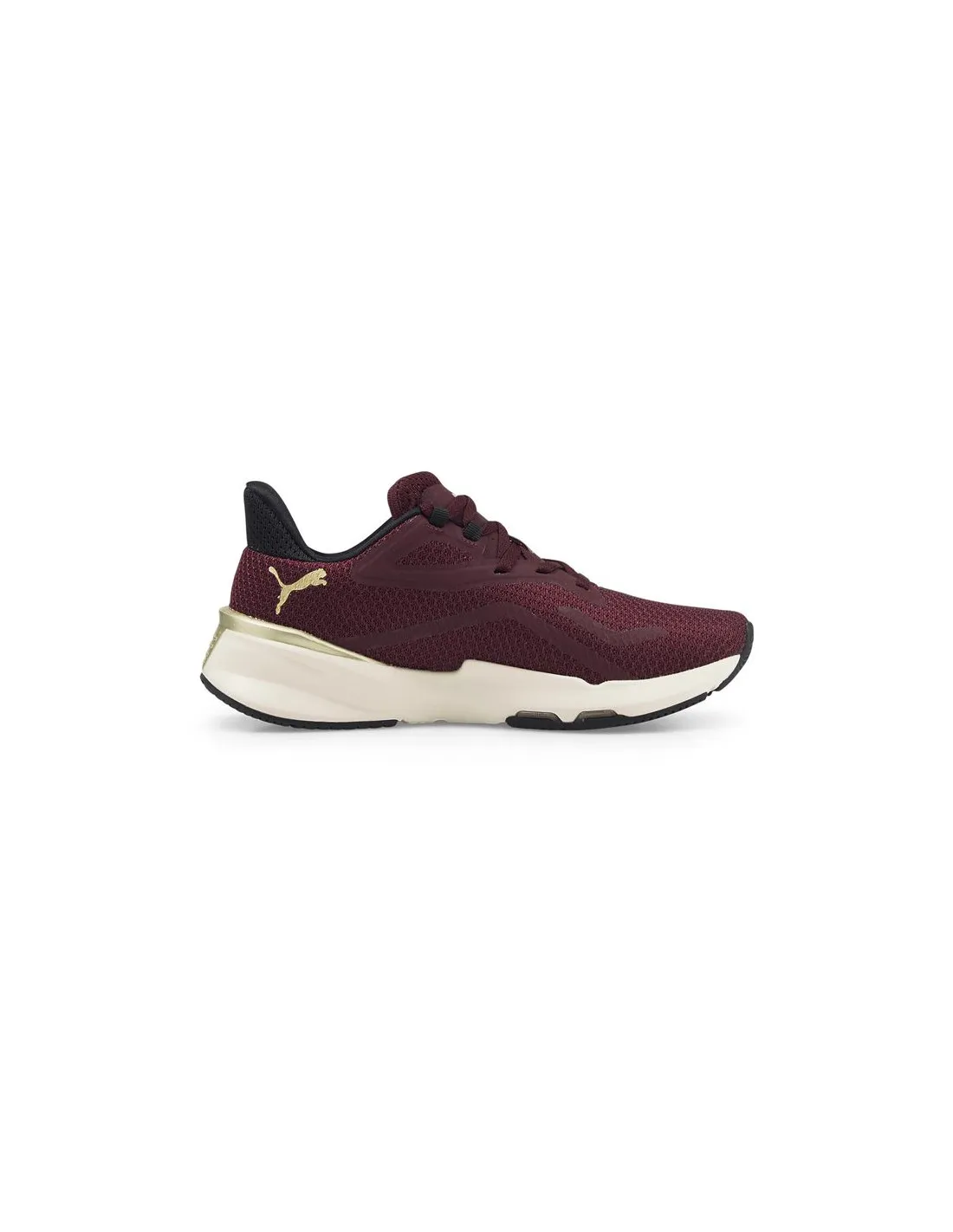Zapatillas de traning Puma PWRFrameTR Deco Glam vino tinto Mujer