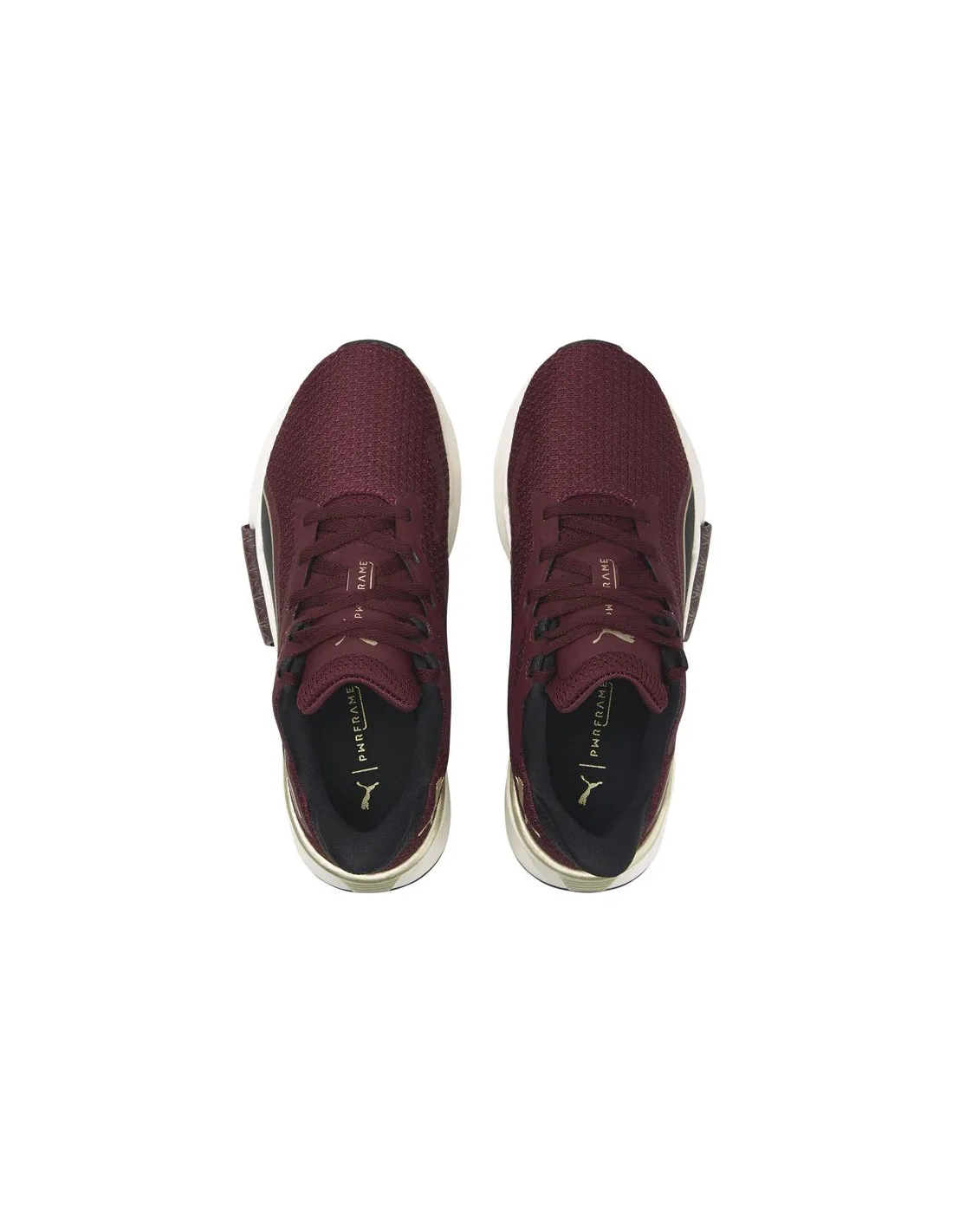 Zapatillas de traning Puma PWRFrameTR Deco Glam vino tinto Mujer