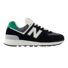 Zapatillas New Balance 574 Mujer Negro Verde