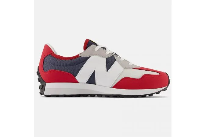 ZAPATILLAS NEW BALANCE GS327SR ROJA  GRIS  BLANCA