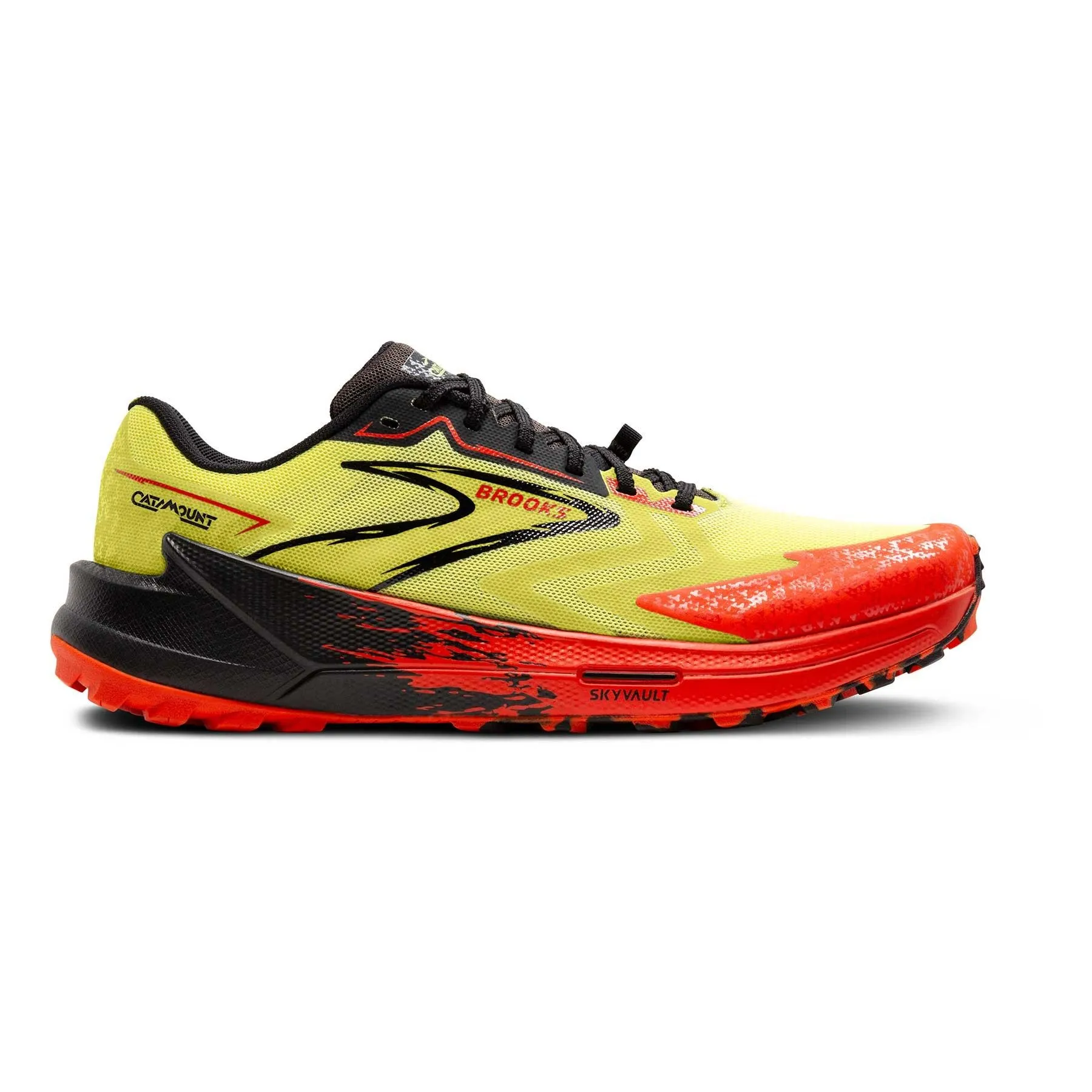 ZAPATILLAS TRAIL BROOKS CATAMOUNT 3 AMARILLA
