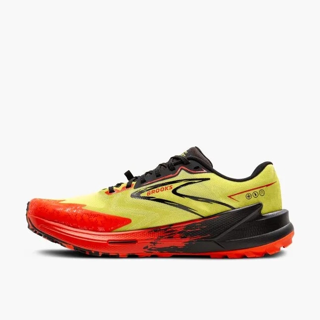 ZAPATILLAS TRAIL BROOKS CATAMOUNT 3 AMARILLA