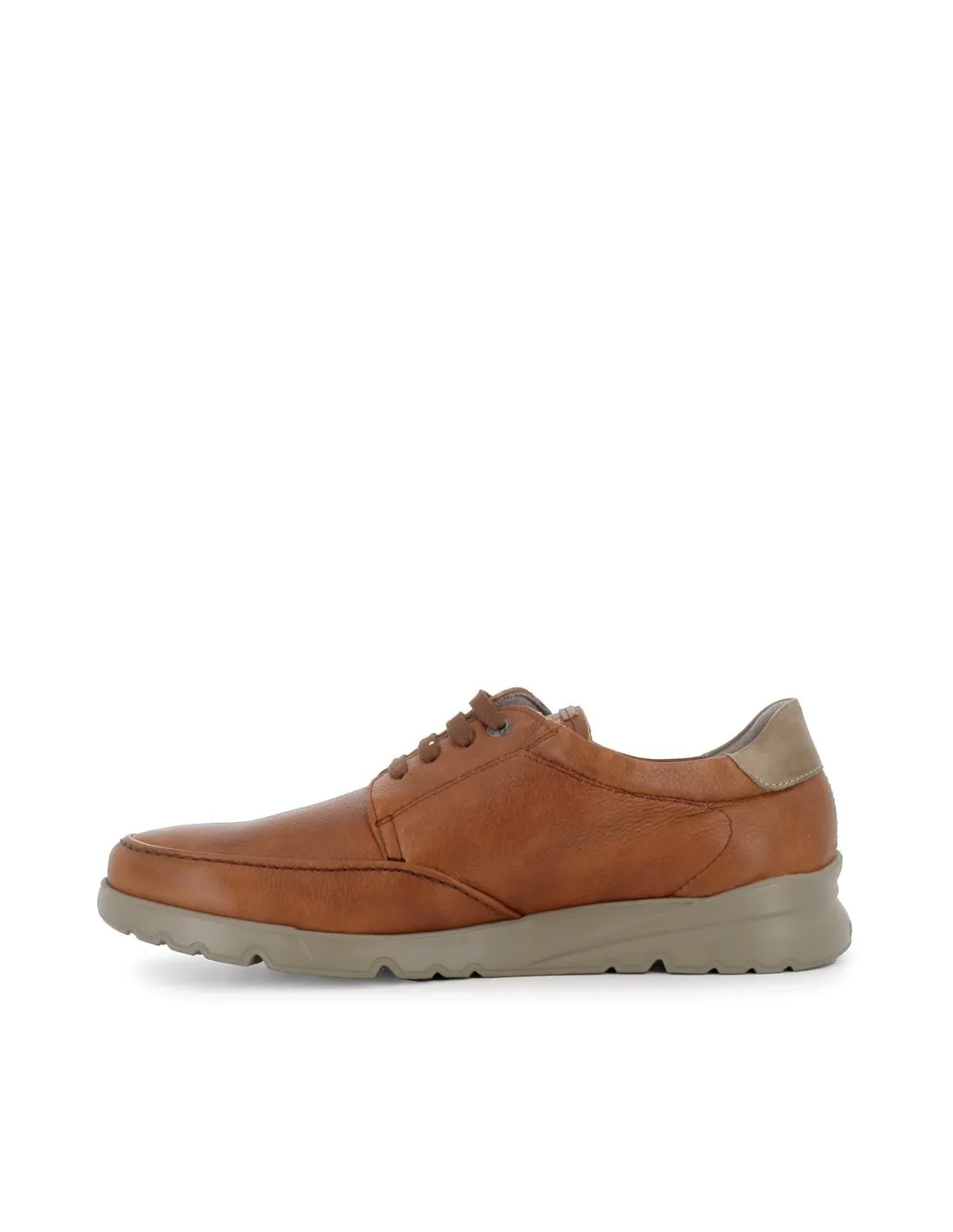 Zapato cordones de piel cuero para hombre Fluchos