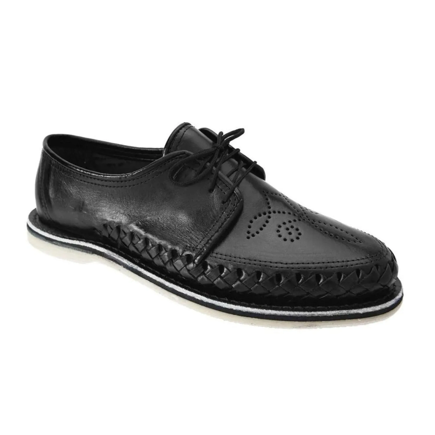 ZAPATO HUARACHE ARTESANAL DE VESTIR FINO IMP31256
