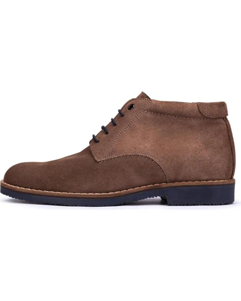Zapatos KARTAMO  de Hombre BOTIN DE CORDONES PIEL NAPA HOMBRE  FANGO