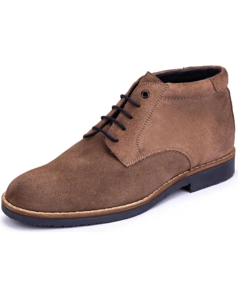 Zapatos KARTAMO  de Hombre BOTIN DE CORDONES PIEL NAPA HOMBRE  FANGO