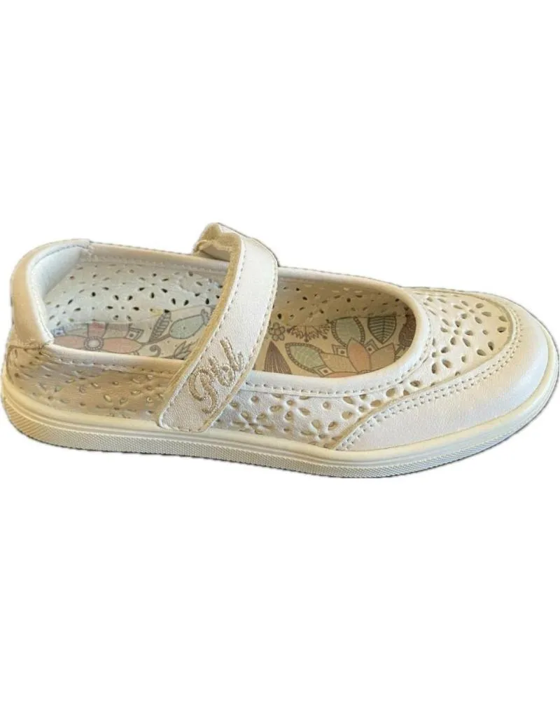 Zapatos PABLOSKY  de Niña MERCEDITAS 302004  BLANCO