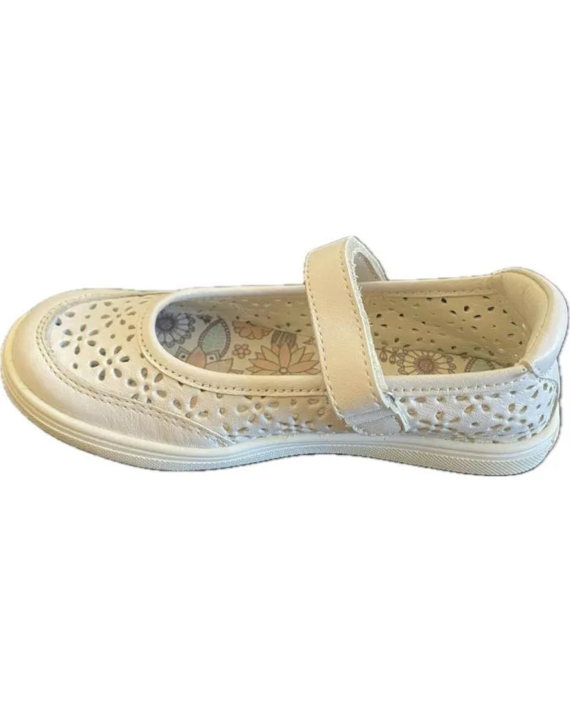Zapatos PABLOSKY  de Niña MERCEDITAS 302004  BLANCO