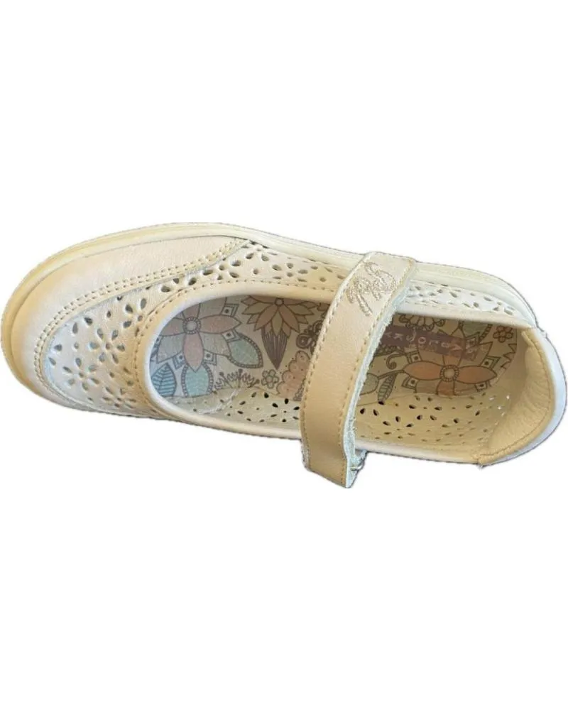 Zapatos PABLOSKY  de Niña MERCEDITAS 302004  BLANCO